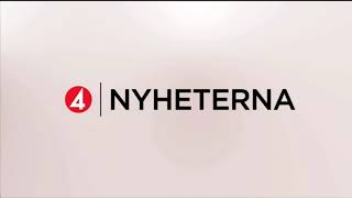 TV4 Nyheterna  Vinjett Ident 2021 [upl. by Sapowith]