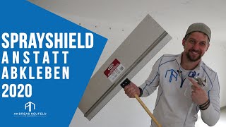 Sprayshield statt Abkleben  Airless Farbe spritzen 2020 [upl. by Zenia]