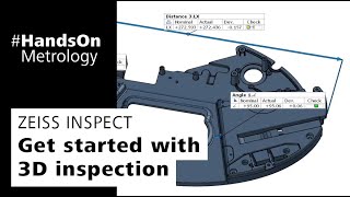 ZEISS INSPECT Get started with 3D inspection [upl. by Haissi]