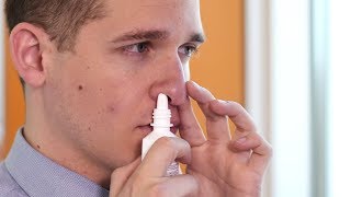 Mayo Clinic Minute Combat allergies like a pro by learning how to use your nasal spray properly [upl. by Jaynell240]