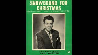 Dickie Valentine  Snowbound for Christmas 1957 [upl. by Isus743]