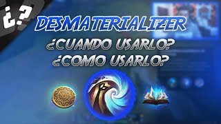 ¿POR QUÉ se usa el MINION DEMATERIALIZER ¿CÓMO USARLO [upl. by Denton]