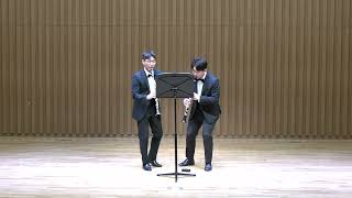 “Festival Clarinet Duo” Francis Poulenc 18991963 Sonata for Two Clarinet [upl. by Reld]