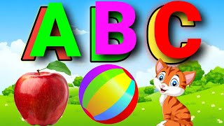 A for apple  अ से अनार  abcd  phonics song ABC Kiddie Rhymes 90M views [upl. by Atila]