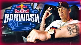 Money Boy Freestyle Challenge Neuer Rap in nur einem Waschgang  Red Bull Barwash [upl. by Cirdec]