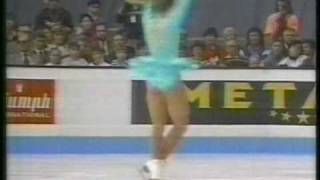 Tonya Harding USA  1991 World Figure Skating Championships Ladies Free Skate [upl. by Imot]