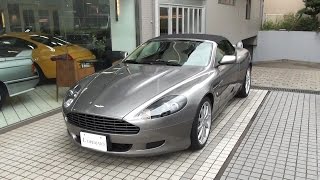 アストンマーチン DB9 ヴォランテ 中古車試乗インプレッション ASTONMARTIN DB9 Volante [upl. by Hayilaa]