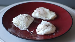 Perfect Poached Egg in 90 Seconds  Easy Poached Egg Recipe [upl. by Posner885]