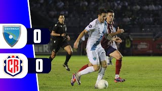 GUATEMALA IGUALA 0  0 ANTE COSTA RICA POR LA FECHA 2  CONCACAF NATIONS LEAGUE  REY DEPORTIVO [upl. by Shaun578]