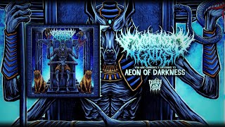 EXORCISED GODS  AEON OF DARKNESS OFFICIAL LYRIC VIDEO 2023 SW EXCLUSIVE [upl. by Onofredo]