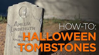 DIY  Tombstones  Easy Fast amp CheapWood  Doctor Deadsoil [upl. by Jamilla661]