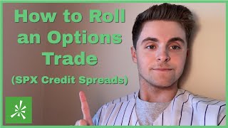 The BEST Way to Roll an Options Trade  Rolling Credit Spreads Explained on ThinkorSwim [upl. by Attecnoc]