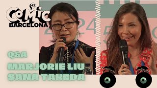 Entrevista a MARJORIE LIU y SANA TAKEDA creadoras de MONSTRESS  42 COMIC BARCELONA [upl. by Arrais863]