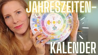 Jahreszeitenkalender zum selber ausdrucken für Kinder [upl. by Aihsilat]