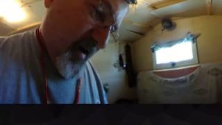 360 Degree Video  Exploring An Ice Fishing Hole in Spring Lake Minnesota [upl. by Aslehc]