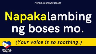 NAPAKA Tagalog Intensifier to Say quotVERYquot  Filipino Language Lesson [upl. by Kotick168]