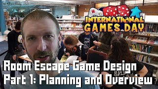 Making an Escape Room Game  1 Planning and Design [upl. by Trinatte]