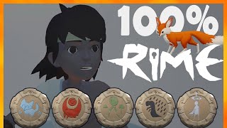 RiME Full Game Walkthrough  All Collectibles [upl. by Nnylarat]