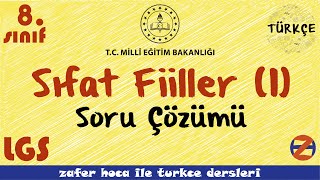 Sıfat Fiiller Soru Çözümü 1 [upl. by Zarihs904]