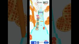 Pancake Rush game  Zangalewa song  gaming shorts MurkhGamer62 [upl. by Prudi]