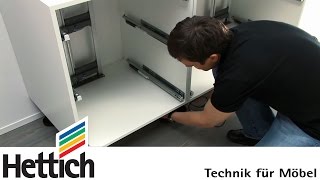 Easys by Hettich assembly inside a drawer cabinet [upl. by Addis834]