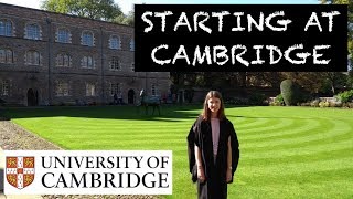 MY FIRST WEEK AT CAMBRIDGE UNI [upl. by Magnolia]