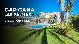 For Sale Modern Design Villa in Las Palmas Cap Cana Dominican Republic [upl. by Eddra]