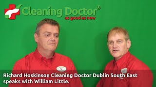 Cleaning Doctor  Carpet amp Upholstery Services Dublin SE Richard Hoskinson [upl. by Nalat]