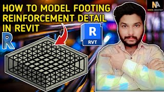 How to Model Footing Reinforcement Detail in Revit  Revit Tutorial urdu hindi Structure 2024 [upl. by Akined]