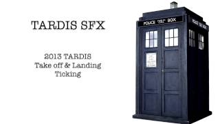 TARDIS  Series 7  Takeoff amp Landing Ticking Time Rotor [upl. by Neelrac]