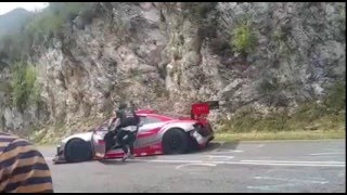 accidente de fombona crash subida internacional del fito 2016 [upl. by Eatnad]