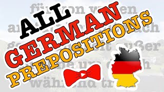 All German Prepositions Explained [upl. by Maxine716]