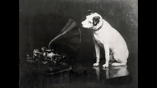 Nipper Dog  HIS MASTERS VOICE  Nipper Runs Amok [upl. by Naired]