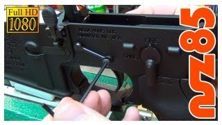 AR15  Upgrade KNS Precision NonRotating Pins Installation [upl. by Vonnie]