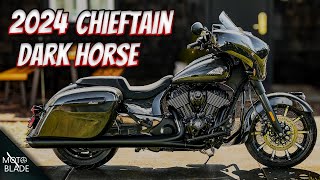 2024 Indian Chieftain Dark Horse  Ultimate Test Ride Review [upl. by Atihana]