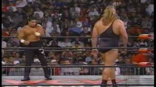 WCW Monday Nitro 91498 The Giant vs Meng [upl. by Canotas]