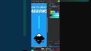 How to Create Arrows in Inkscape [upl. by Eerok726]