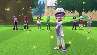 Parzivals First 62 Point Game Nintendo Switch Sports Golf [upl. by Akeyla]