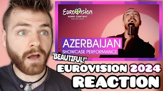 FAHREE feat Ilkin Dovlatov  Azerbaijan 🇦🇿  Showcase Performance  Eurovision 2024  REACTION [upl. by Dier780]