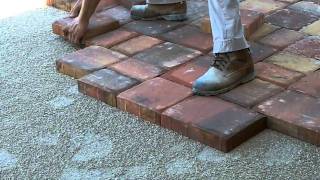 Installing Pavers on a Driveway [upl. by Onitnelav]