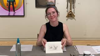 Plexiglass Drypoint with Courtney Donahue  Presented by The Rourke Art Gallery  Museum [upl. by Tawsha]