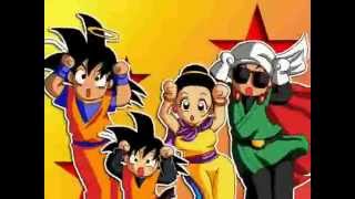 DBZ Dragonball Z Son Goku Family Caramelldansen [upl. by Isma]