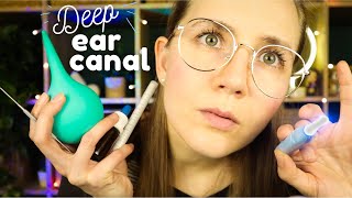 ASMR Deep AF Ear Canal Cleaning You Can Feel It [upl. by Juditha]