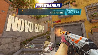 bemvindos esse é o NOVO PREMIER COMPETITIVE do CS 2 já joguei e vi tudo [upl. by Limbert37]