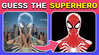 Guess the Hidden Superhero by ILLUSION 🦸‍♂️💫 30 Easy Medium Hard Levels [upl. by Neehsar]