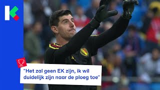 Drama bij de Rode Duivels Doelman Thibaut Courtois gaat niet mee naar het EK [upl. by Nevla]