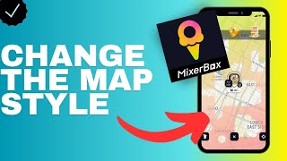 How to change the map style in the MixerBox app [upl. by Inasah712]