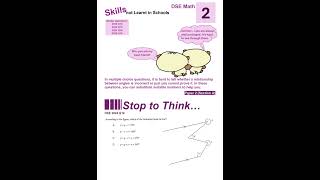 DSE Math MC Skill 2 Substituting Values for Angles maths dsemaths dse geometry [upl. by Ronny610]