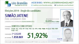 Jingles Eleições 2014  Simão Jatene  PSDB  leobrandaonet [upl. by Macilroy]