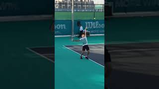 Dominic Thiem Serve Slowmotion [upl. by Billat]